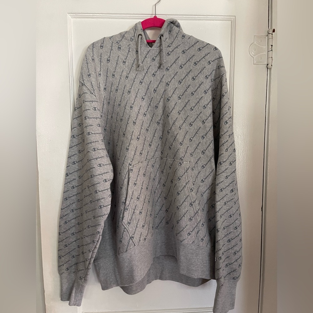 Champion Oversized Logo Hoodie